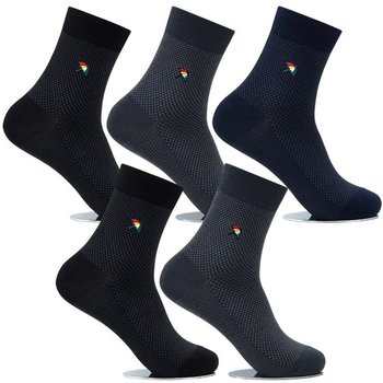 남성정장양말 중목 5켤레 AP5546 남자면양말 구두양말