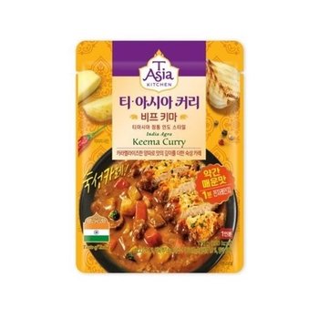 샘표 티아시아 비프 키마 커리 170g 티아시아 키마 커리