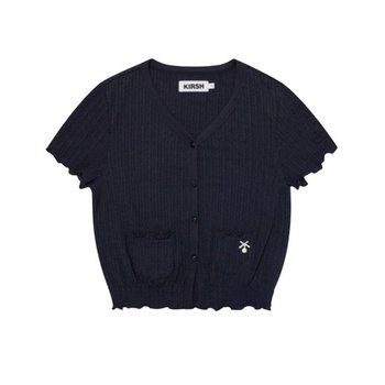 [키르시]스몰 체리 포플 브이넥 니트 가디건 KKRMCCD513M_NAA