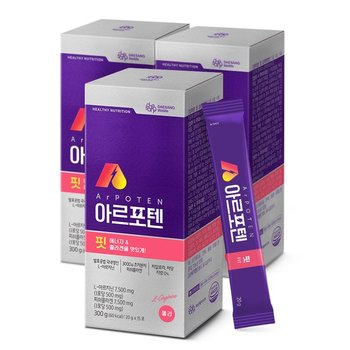 아르포텐 핏 300g(20gx15포)  3박스