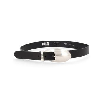 [해외] 26SS 디젤 가죽 벨트 X10893 PR666T8013 BLACK
