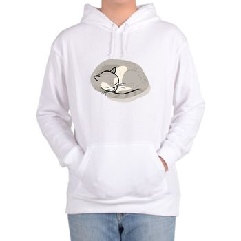 후드티 전사이즈 고양이 야옹이 낮잠 추위 디자인 여자후드티