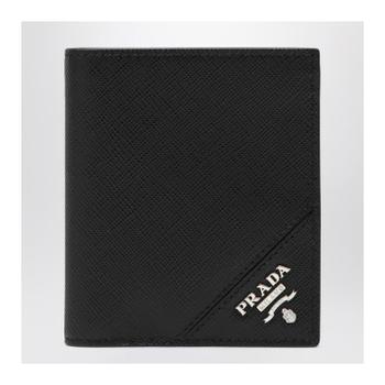 [해외] 프라다 Small black wallet in Saffiano 2MO004QME/XM_PRADA-F0002_100-U Black  [관부가