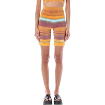 스트라이프 하이웨이스트 쇼츠 N426J02PF22VK 501 TP946496741