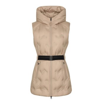 여성 중힙기장 후드 다운 베스트 RWDVN8302-509_IC