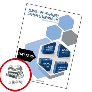 전고체 LFP 배터리관련 2차전지 산업분석보고서 추천도서