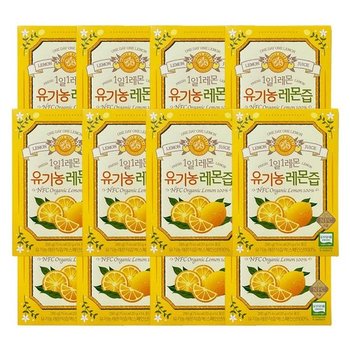 홀베리 레몬즙 20g 1일1 레몬 유기농 레몬 착즙 원액 레몬수 14포 12개 (51138382)
