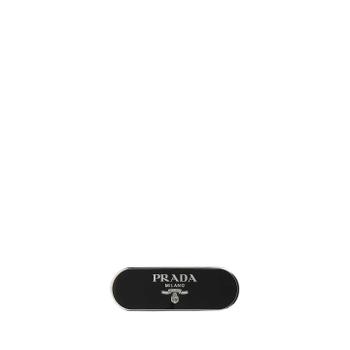 PRADA 블랙 메탈 헤어 클립 1IF0222BA6 F0002 TP870864457