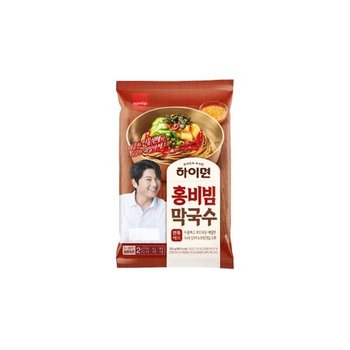 [오티삼립]냉장 2인 하이면 안동식 홍비빔 막국수 422g 10개