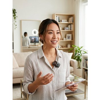 삼성공식파트너 JBL EASYSING MINI MIC 무선 클립 마이크 AI 마이크 블루투스 핀마이크