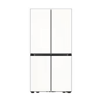 삼성전자 비스포크 AI 냉장고 4도어 905L 에센셜 화이트 RM70F90R2ZD