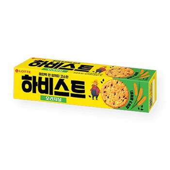 비스켓 롯데 하비스트 오리지널 100g 10개