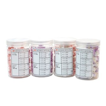 엠스톤 수제윤활 그루브스톤 특주축 55ea (밀키V2, 45g)