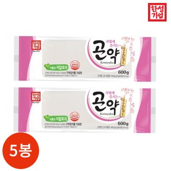 한성기업 곤약 600g x 5봉