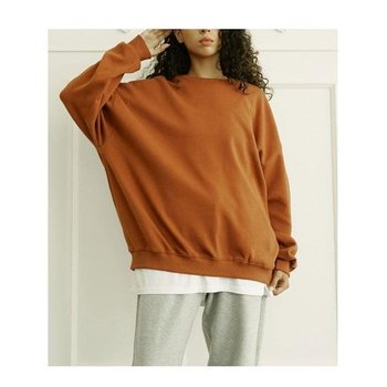 [MEJ70849_62_62]여성용 맨투맨 티셔츠 오버핏 루즈핏