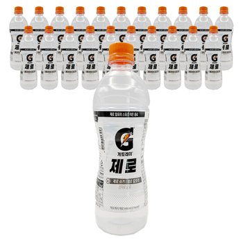 롯데 게토레이 제로 600ml x 24PET
