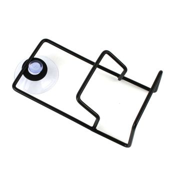 수세미 거치대 검정 2중 홀더 받침대 정리 싱크대