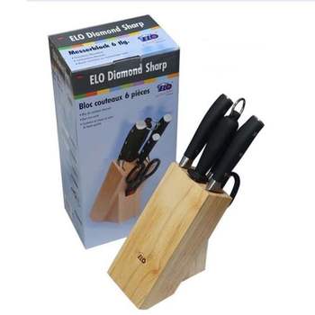ELO 494GQE63 칼세트 가위 식도 과도 칼갈이 칼집 6종 세트