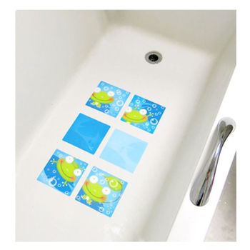 스티커 AB41EF55 논슬립(6매) 개구리 NSF-32101