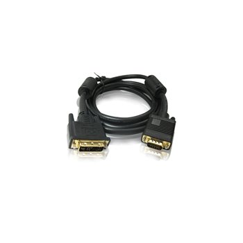 [LANstar] DVI-RGB 케이블 DVI I TO RGB 10M 검정