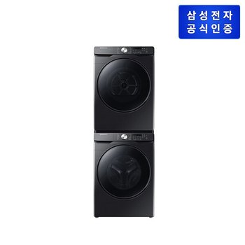 삼성 세탁기 21kg WF21T6000KV  + 건조기 17kg DV17T8520BV + 설치키트