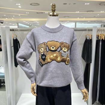 쓰리 베어 모티브 니트 921280_s