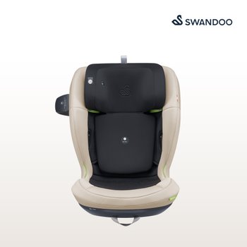 N/W manufacturing co., ltd [스완두] NEW찰리 아이사이즈 주니어 카시트 캐슈 베이지