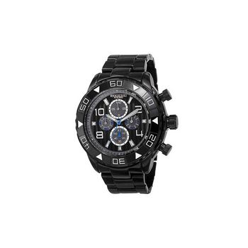 [해외] Akribos Xxiv 아크리보스 XXIV 크로노그래프 블랙 다이얼 남성용 시계 6048553