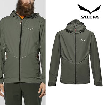 살레와 남성 페드록 윈드 후드 자켓 페이디드그린