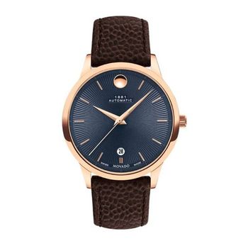 [해외] 모바도 1881 오토매틱 블루다이얼 청판 유니섹스 공용 시계 0607617