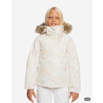 록시키즈  아동용  퍼포먼스테크 슬림핏 스키복 자켓 아이보리 (TD51JS013WBS)