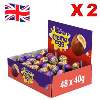 [해외] 2박스 40g 48개입 캐드버리 크림에그 초콜릿, CADBURY CHOCOLATE CREME EGG