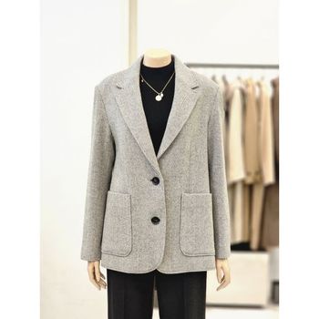 인기패션 시슬리 워스티스 헤링본 싱글 자켓 SAJK40461 MG 2907394