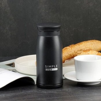 ksr 심플키친 핫앤콜드 텀블러 350ml SK-039 블랙 보온보냉물통 보온보냉텀블러