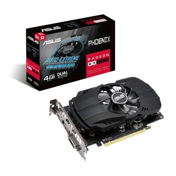[해외] ASUS AMD Radeon RX 550 탑재 4G 싱글 팬 비디오 카드 PH-RX550-4G-EVO black