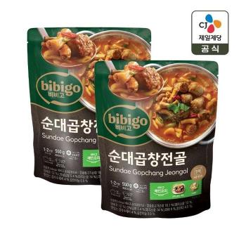 비비고 순대곱창전골 550g x2개 (S50796857)