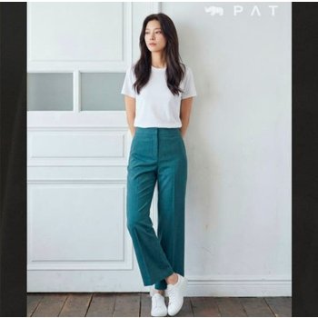 여성 세미와이드 팬츠 1L41694_HDD