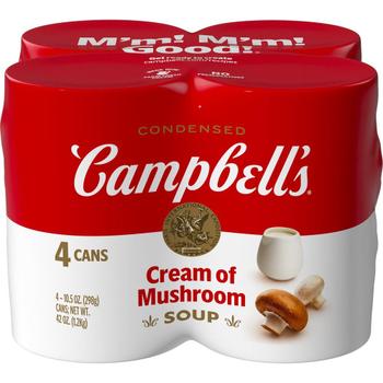 [해외] [해외직구] Campbells 캠벨스 농축 버섯 크림 스프 298g 4개