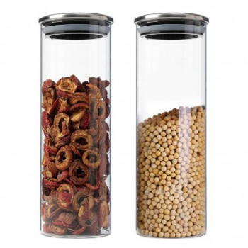[쿠킹홈] DH791624 푸드 내열유리 밀폐용기 2p세트(6.5cm) (520ml)
