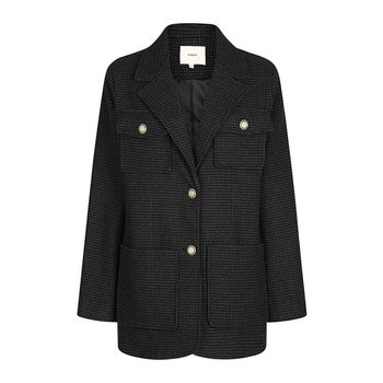 썬쿠 울혼방 체크 아웃포켓 자켓 SN71DXJKS17X