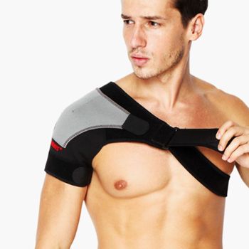 어깨 보호대 우측 어깨밴드 압박 운동 회전근개