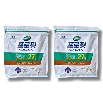 [보리담다] 셀렉스 프로핏 파우더 초콜릿 1kg 23일분 2개