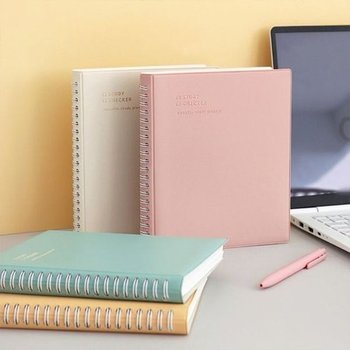 [VCMORT7R]혼자공부 스터디체커 플래너(6개월용)