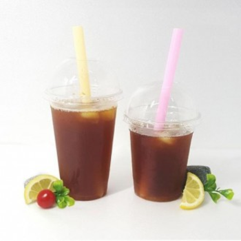 EA QSR701B3 투명 아이스컵 뚜껑포함 페트 16Oz 1봉2