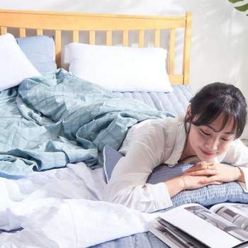 얇은 343TID10 여름 홑이불 가벼운 인견 홑이불 더블 퀸