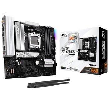애즈락 B650M Pro X3D WiFi 메인보드 에즈윈
