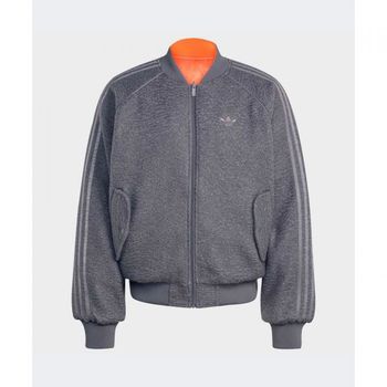 KR7618 adidas 아디다스 리버서블 슈퍼스타 봄버 재킷 - 그레이 3682391