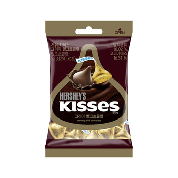 허쉬 키세스 크리미밀크 초콜릿간식 52g x 15개