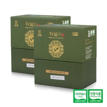 화개악양농협 화개장터 작설차 세작 80gx2통/사각지통