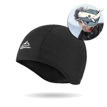스포츠 헬멧 내부 모자 따뜻한 스컬캡 라이딩 발열모자 귀달이모자 헬맷모자 스포츠비니